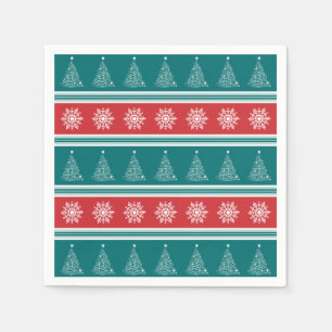 Serviettes Jetables Joyeux Noël
