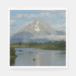 Serviettes Jetables Kayak dans le Parc national de Grand Teton
