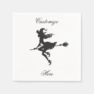 Serviettes Jetables La Chasse aux sorcières Halloween Thunder_Cove