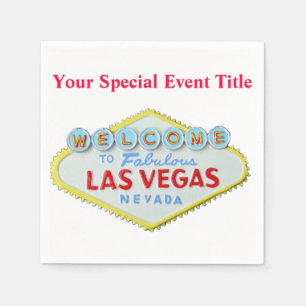Serviettes Jetables Las Vegas