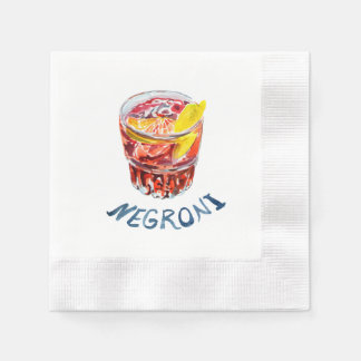 Serviettes Jetables Le Negroni