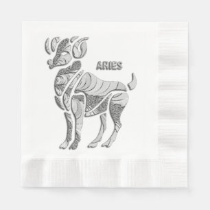 Serviettes Jetables Le Zodiac du bélier