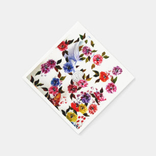 SERVIETTES JETABLES L'EAU FLEUVE PEUT PAPIER NAPKINS