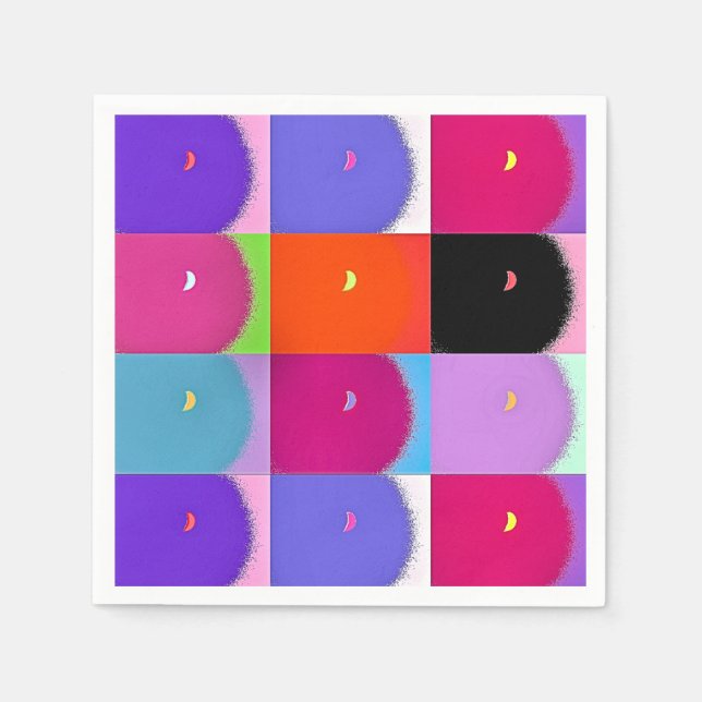 SERVIETTES JETABLES LUNE (Devant)