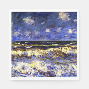 Serviettes Jetables Monet - Une Mer Orageuse