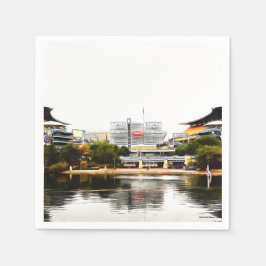 Serviettes Jetables Napkins de Pittsburgh