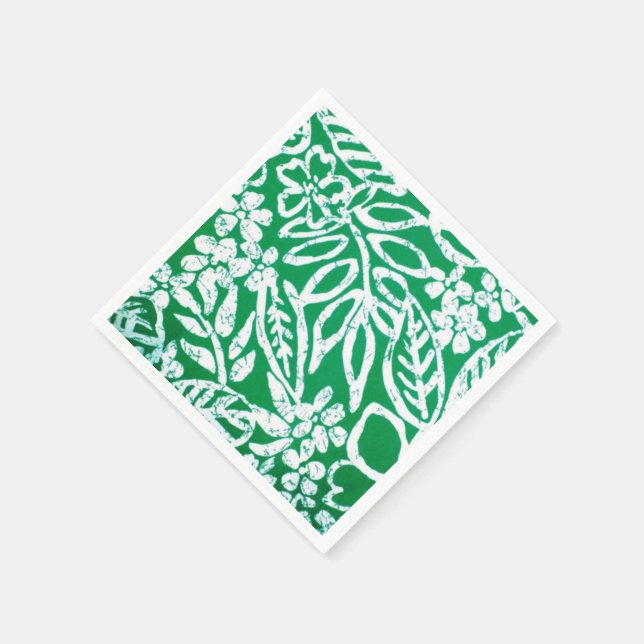 Serviettes Jetables Naples Hawaïennes en papier d'impression (Coin)
