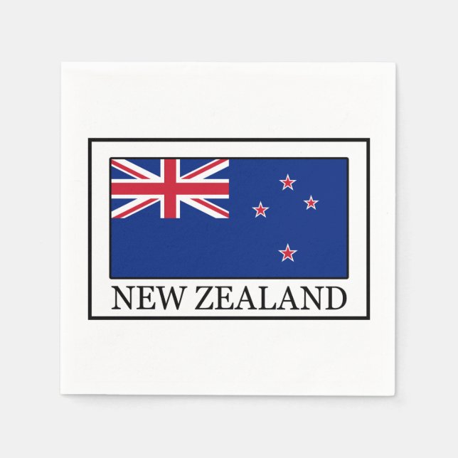 Serviettes Jetables Nouvelle-Zélande (Devant)