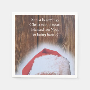 Serviettes Jetables Nuit de Noël Napkin
