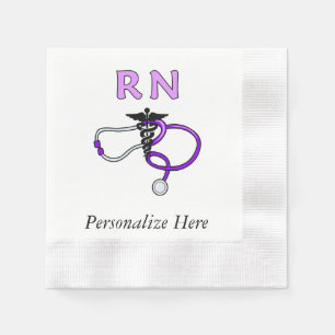 Serviettes Jetables Nurses RN Stéthoscope
