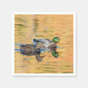 Serviettes Jetables Paire de Mallards