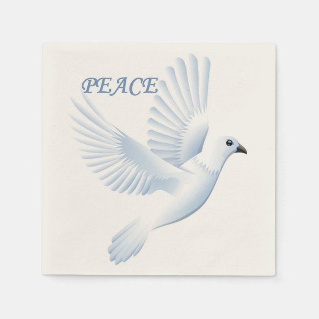 SERVIETTES JETABLES PAIX DOVE (Devant)