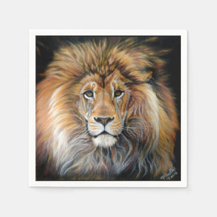 Serviettes Jetables Paniers en papier LION GRAS