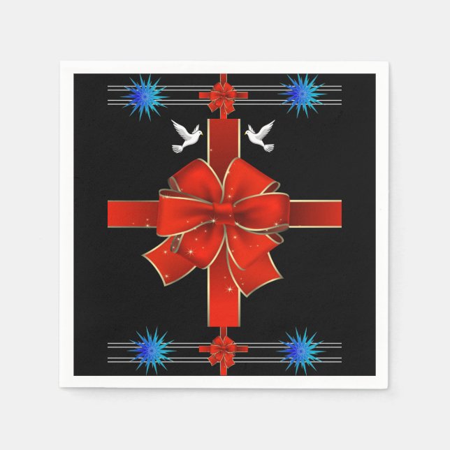 Serviettes Jetables Papier (Devant)