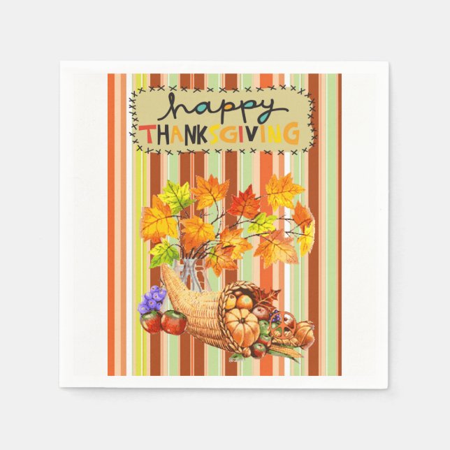 Serviettes Jetables Papier (Devant)