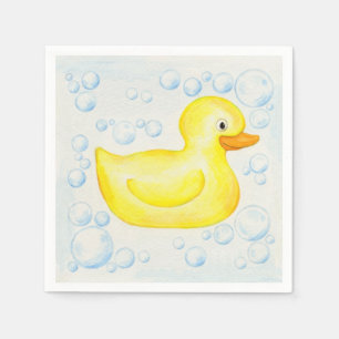Serviettes Jetables Papier en caoutchouc Ducky