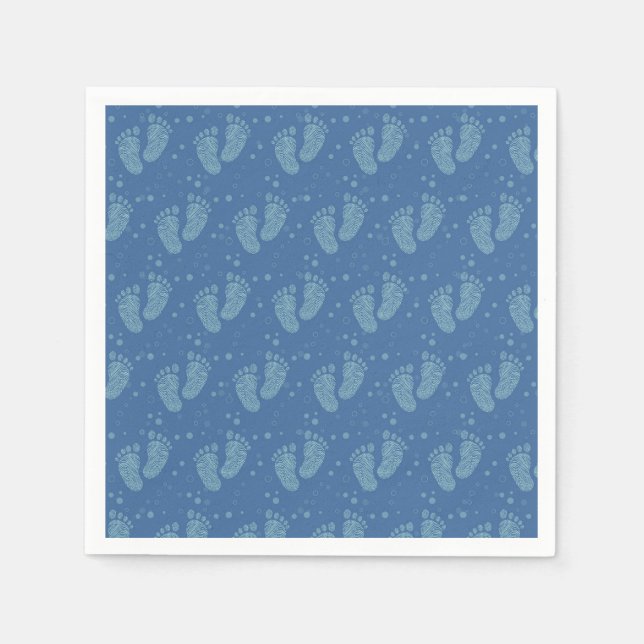 Serviettes Jetables Pas de bébé (Devant)