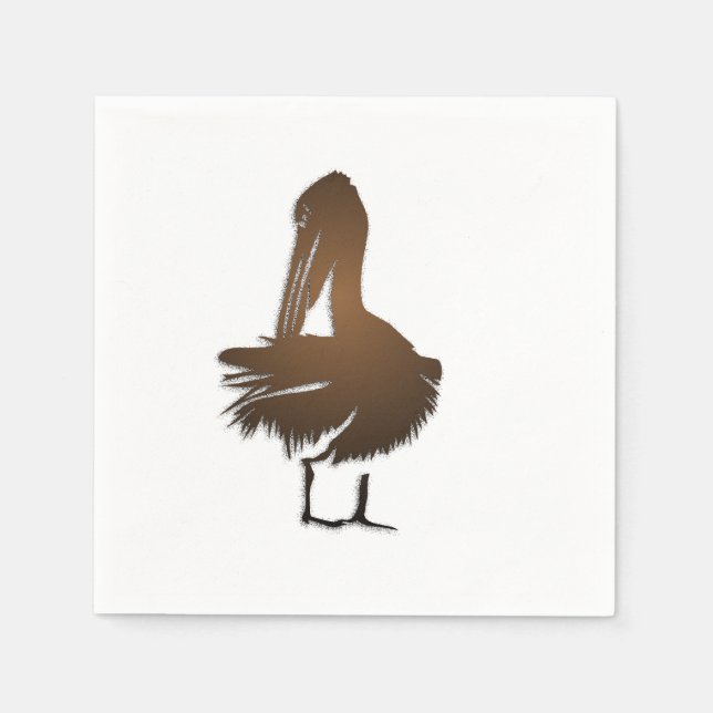 Serviettes Jetables Pélican (Devant)