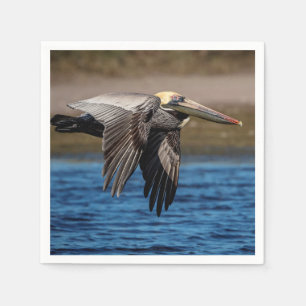 Serviettes Jetables Pélican en vol