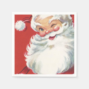 Serviettes Jetables Père Noël