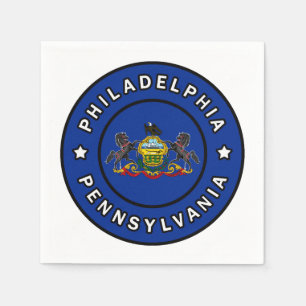 Serviettes Jetables Philadelphie Pennsylvanie