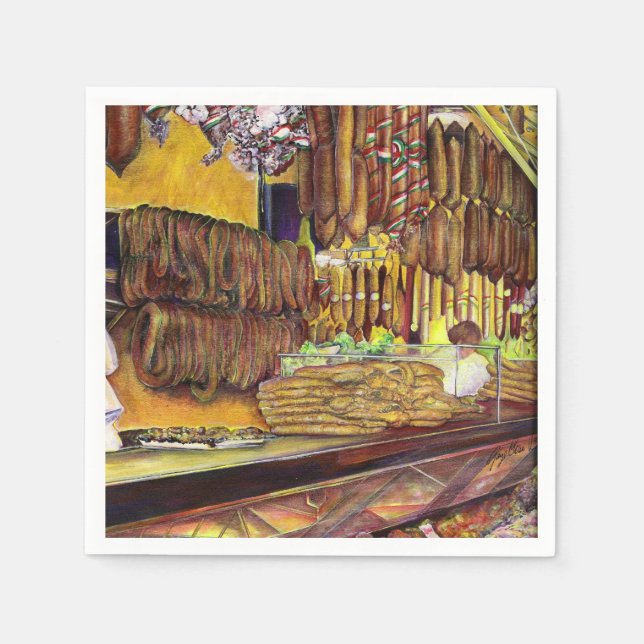 Serviettes Jetables Pig (Devant)