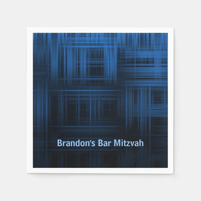 Serviettes Jetables Plaqué moderne (Devant)