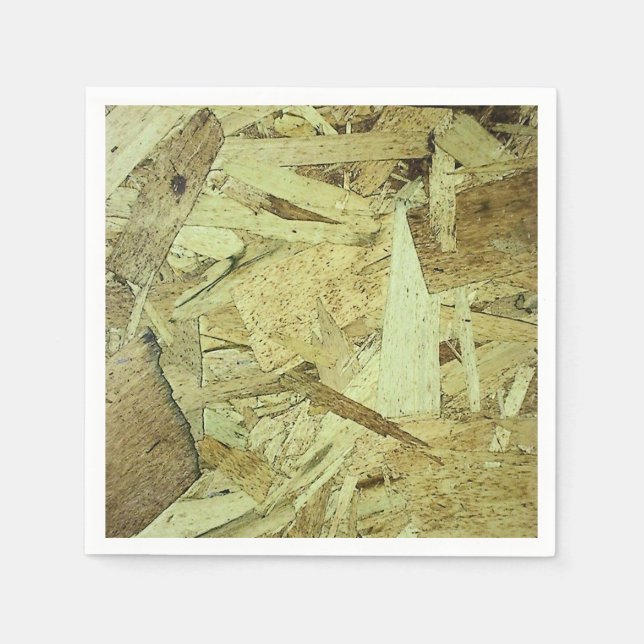 Serviettes Jetables Plywood de carte à puce OSB (Devant)