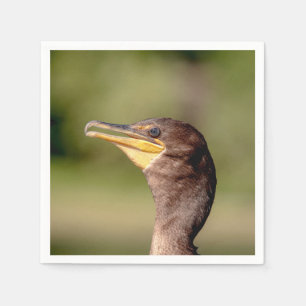 Serviettes Jetables Portrait d'un Cormorant