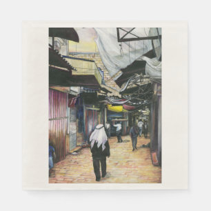 Serviettes Jetables Promenez-vous à travers l'Antiquité, Jérusalem