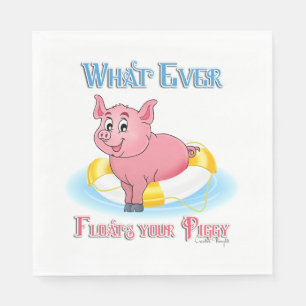 Serviettes Jetables Quelle Que Soit La Flotte De Votre Piggy