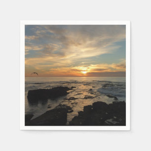 Serviettes Jetables San Diego Sunset