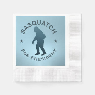 Serviettes Jetables Sasquatch, Président