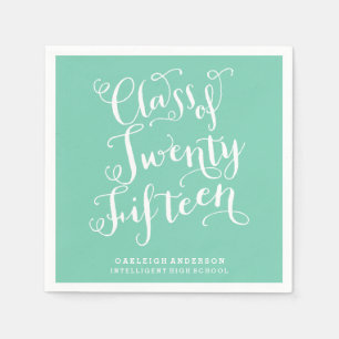 Serviettes Jetables Script bohème en mousse de mer   Catégorie 2015