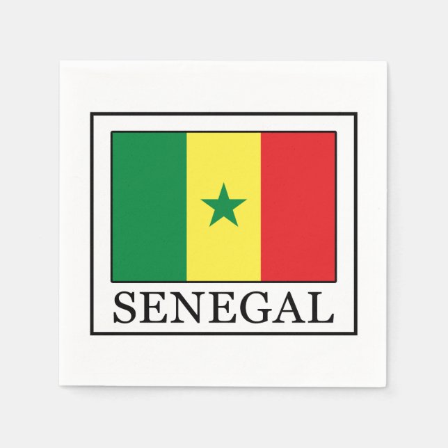 Serviettes Jetables Sénégal (Devant)
