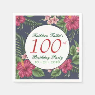 Serviettes Jetables Serviette de papier de fête d'anniversaire de