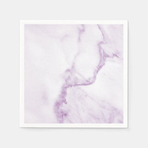 Serviettes Jetables Serviette simple et parfaite en marbre violet