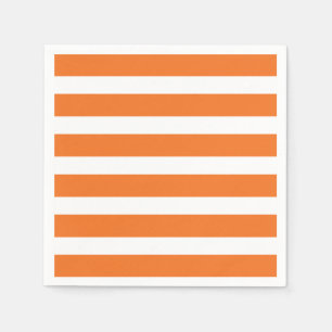 Serviettes Jetables Serviettes De Jetée Orange Chic Moderne