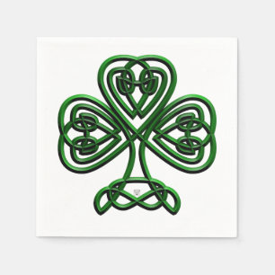 Serviettes Jetables Shamrock