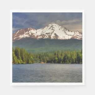 SERVIETTES JETABLES SHASTA DE BÂTI DE LAC SISKIYOU