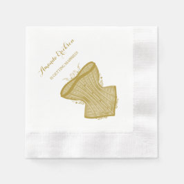 Serviettes Jetables Simple Elegance Gold Corset Lingerie Fête des mari
