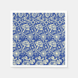 Serviettes Jetables Sorta bleu Calico