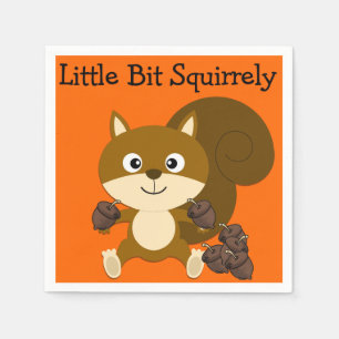 Serviettes Jetables Squirrely