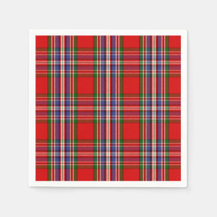 Serviettes Jetables Tartan de MacFarlane de clan