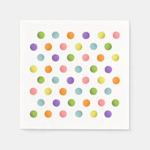 Serviettes Jetables Tennis Party