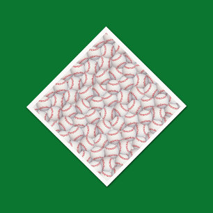 Serviettes Jetables Thème sportif Papier de baseball Napkins