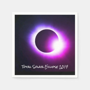 Serviettes Jetables Total Solaire 2017 Eclipse