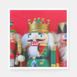 Serviettes Jetables Trio de Nutcracker