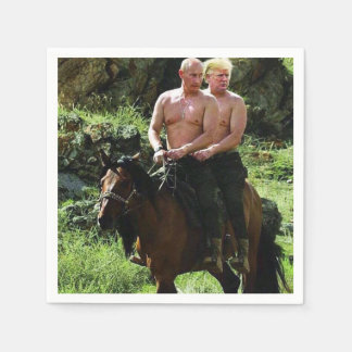 SERVIETTES JETABLES TRUMP POTIN