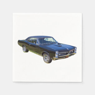 Serviettes Jetables Voiture 1967 de muscle de Pontiac GTO